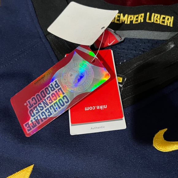 Authentic Nike West Virginia Mountaineers Football Jersey Size XXL - Picture 6 of 8